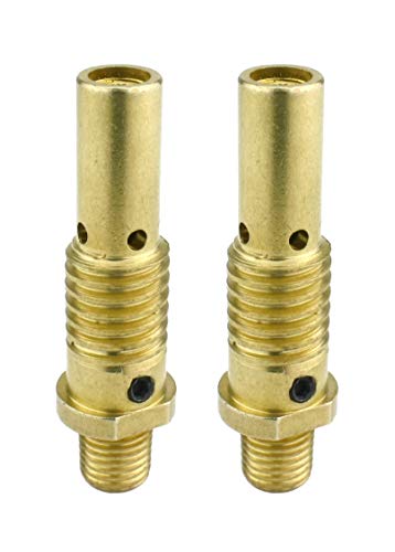 Two brass model 52 MIG gas diffusers