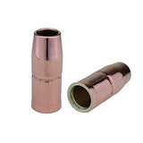 Two copper 169-series MIG nozzles for Miller M-25/M-40