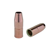 Two copper 169-series MIG nozzles for Miller M-25/M-40
