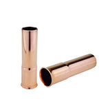 Two copper 24A short-stop MIG nozzles