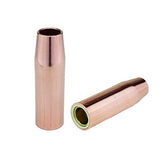 Two self-insulated 23 flush-tip MIG nozzles