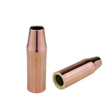 Two self-insulated 23 flush-tip MIG nozzles