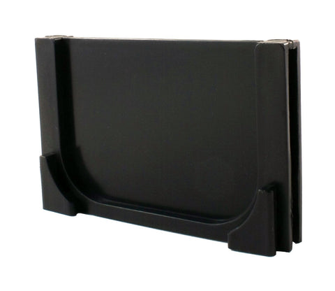 UA-100 black channel drain end cap