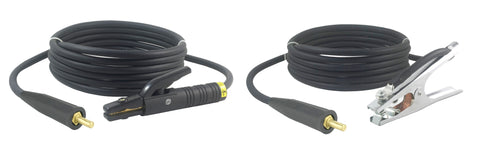 UP-10 electrode-holder and ground-clamp welding lead set
