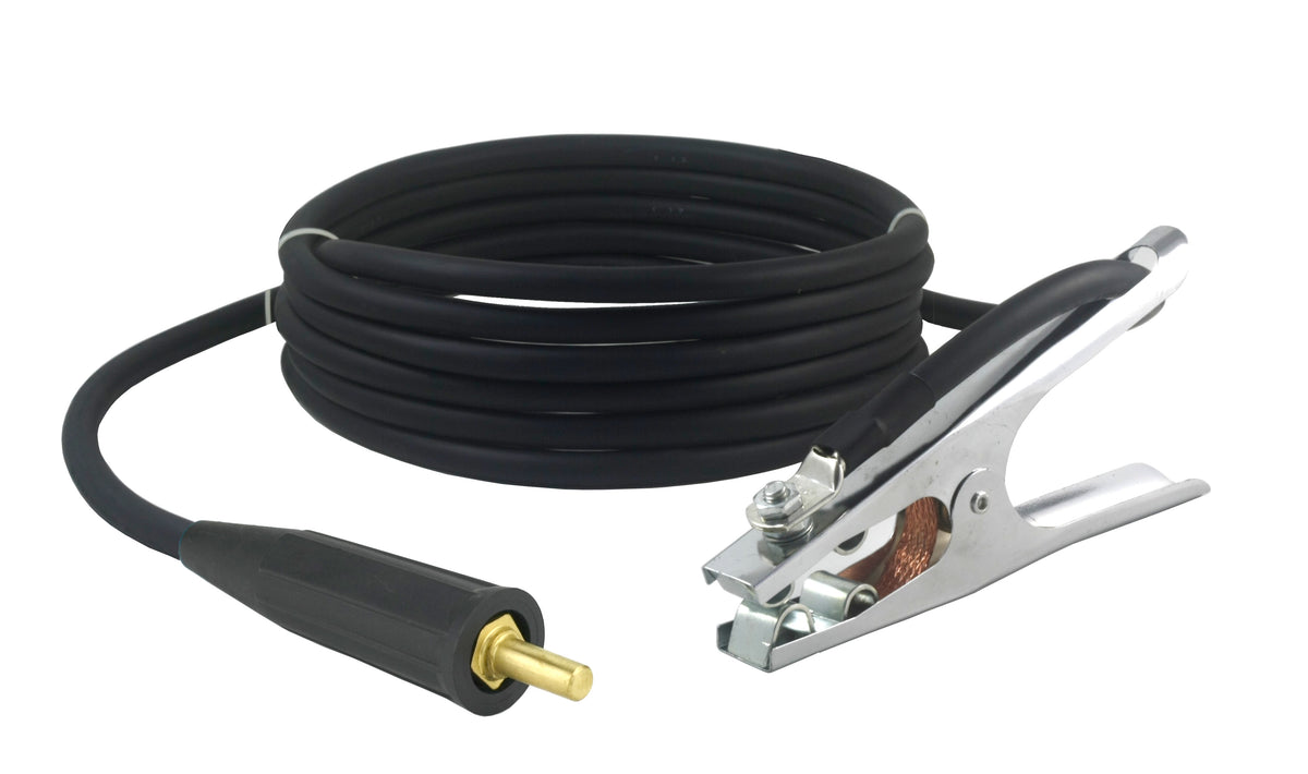UP-10 ground lead with coiled cable and clamp