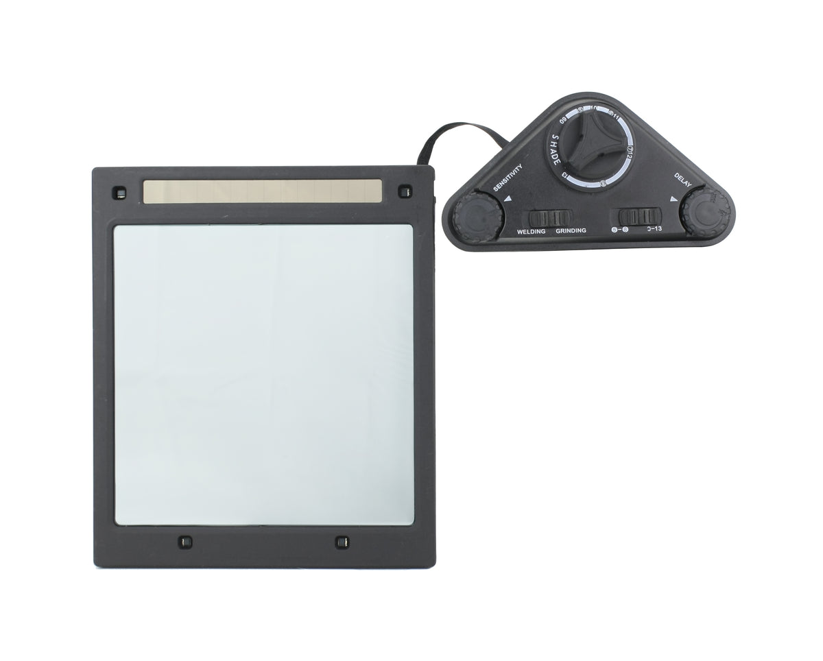 Vector helmet electronic LCD filter and control unit