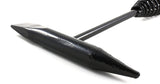Chipping hammer chisel head close-up