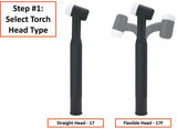 WP-17 rigid and WP-17F flexible non-valved head options