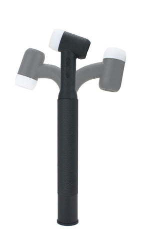 WP-17F flexible TIG torch head shown at different bend angles