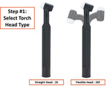 WP-26 rigid and WP-26F flexible non-valved head options