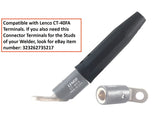 LC-40 plug with compatible terminal adapter illustration