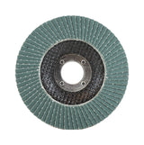 Zirconia Flap Disc, 4-1/2 x 7/8, 120 Grit, T29: abrasive working surface