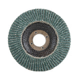 Zirconia Flap Disc, 4-1/2 x 7/8, 40 Grit, T29: abrasive working surface