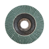 Zirconia Flap Disc, 4-1/2 x 7/8, 60 Grit, T29: abrasive working surface
